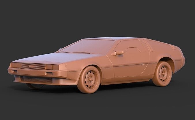 DeLorean DMC-12 3D print model