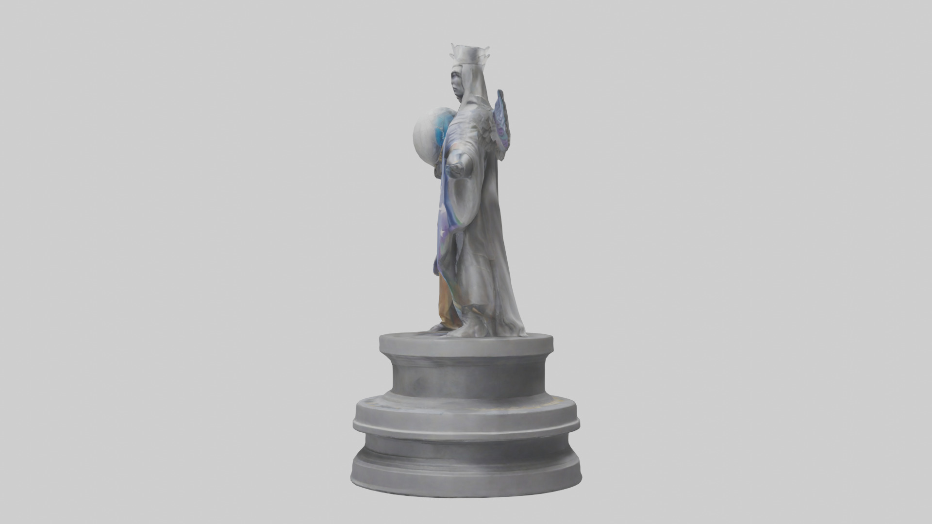 Guardians of Equality statue model Low-poly 3D model_12