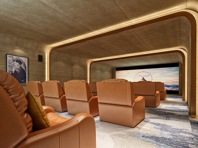 Home Cinema 3D model