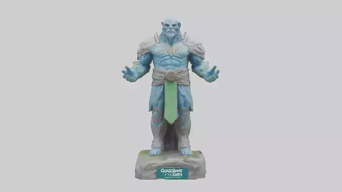 Guardians of the Earth Statue model