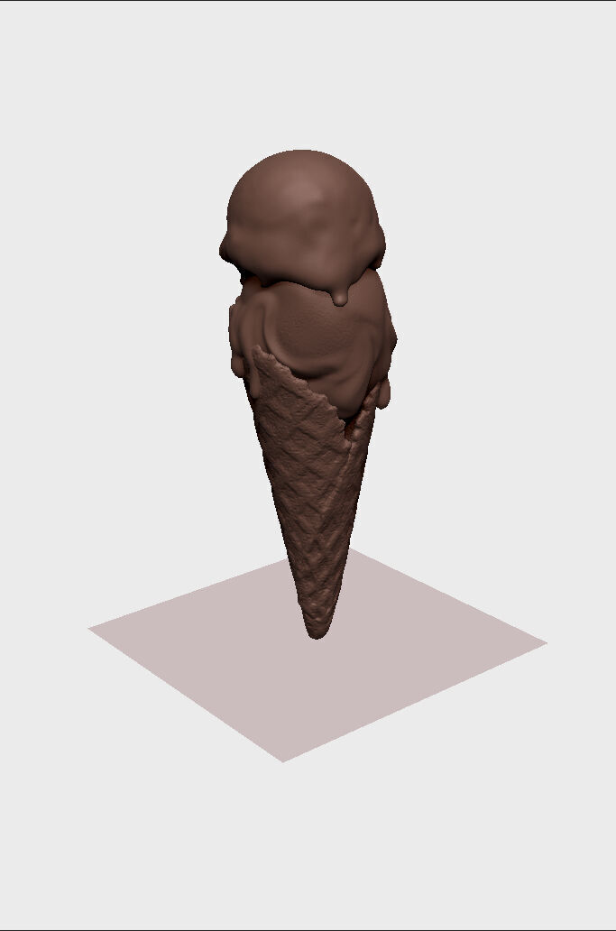 Ice cream 3D print model_6