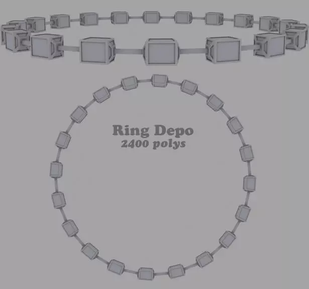 Ring depo Free 3D model