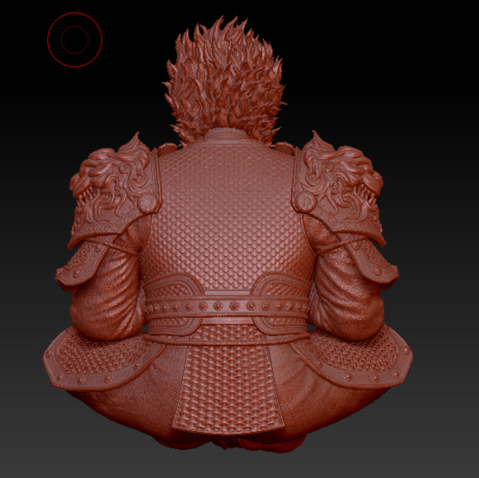 Wukong-ngo khong-china-sitting 3D print model_2