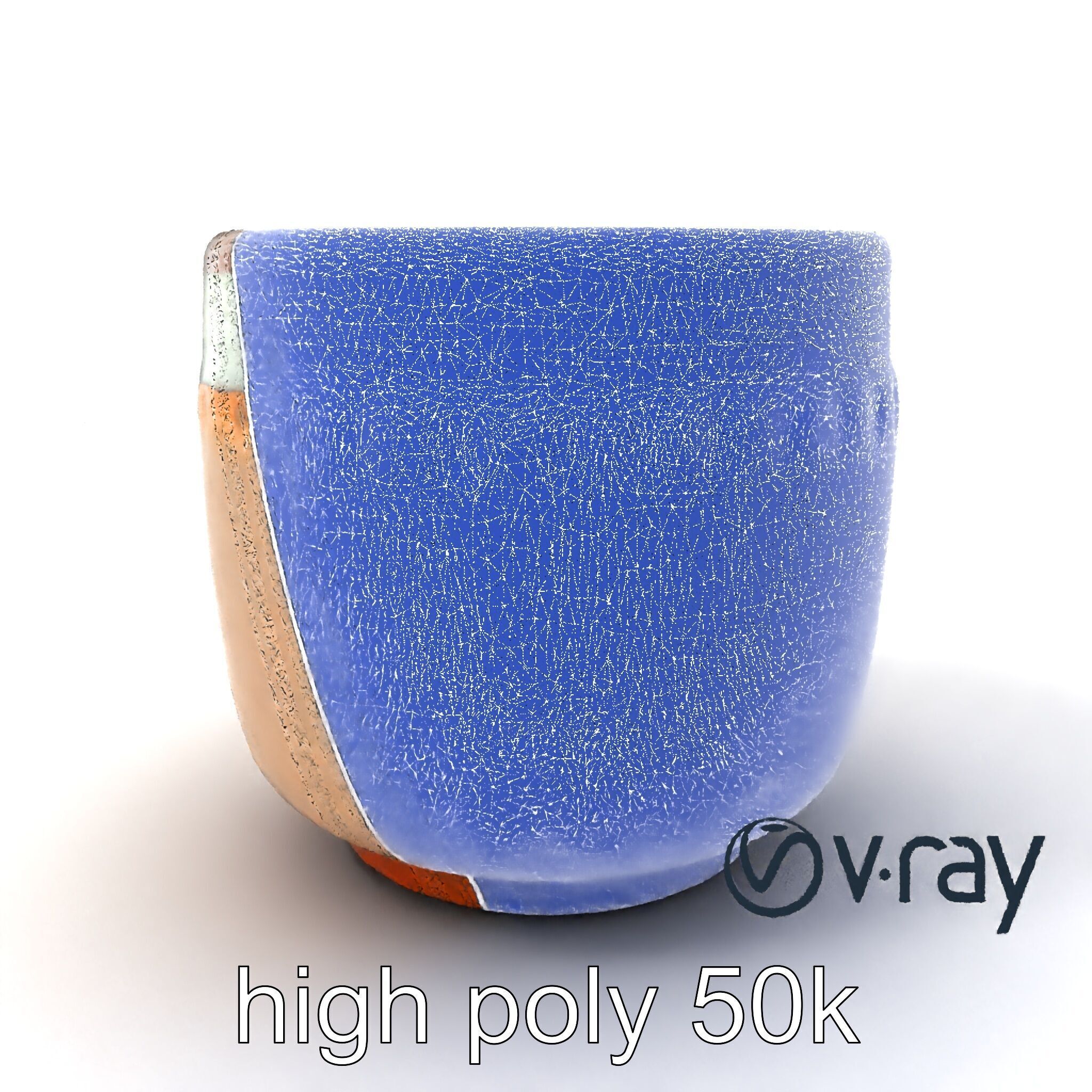 Artisanal Rustic Coffee Cup model pack Low-poly 3D model_10