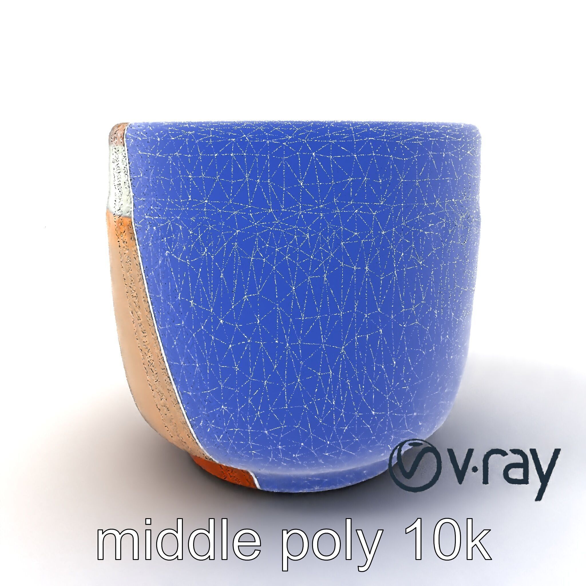 Artisanal Rustic Coffee Cup model pack Low-poly 3D model_6