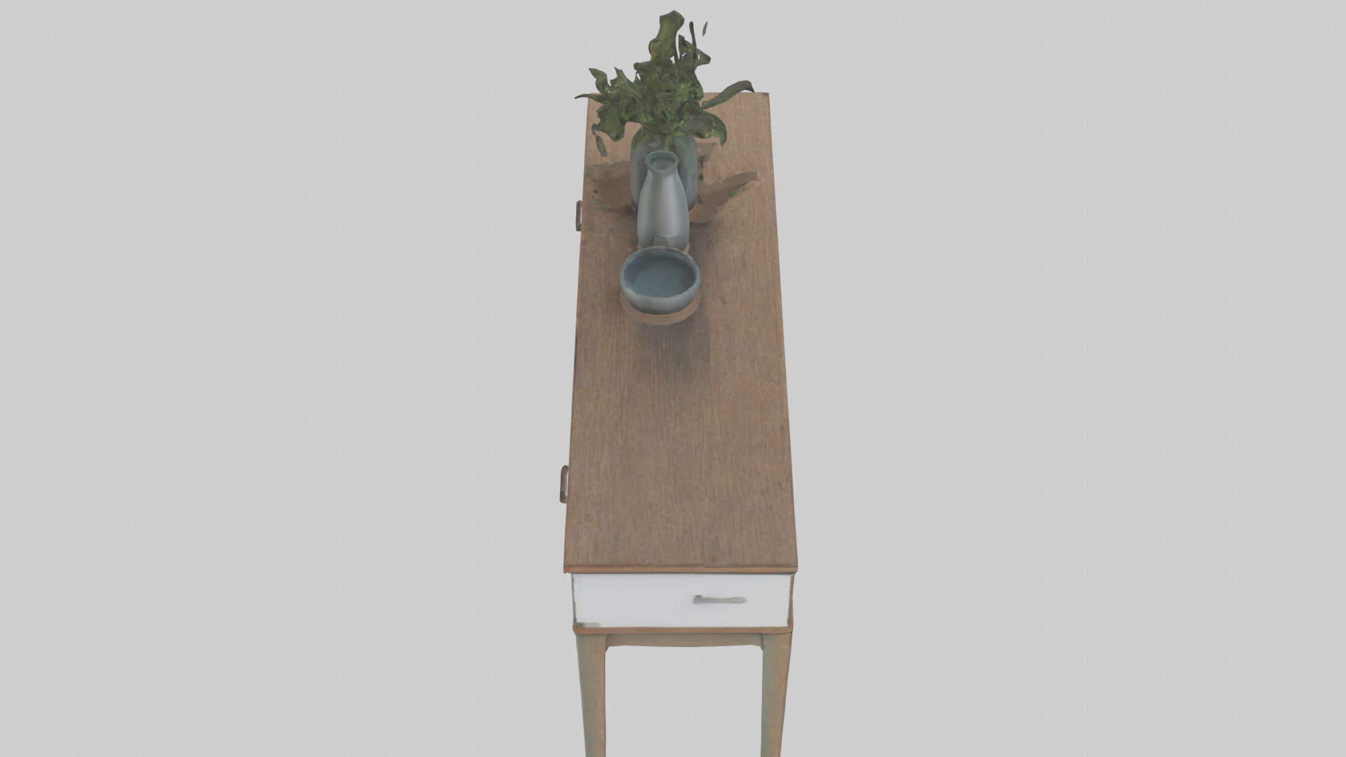 Hallway table model Low-poly 3D model_17