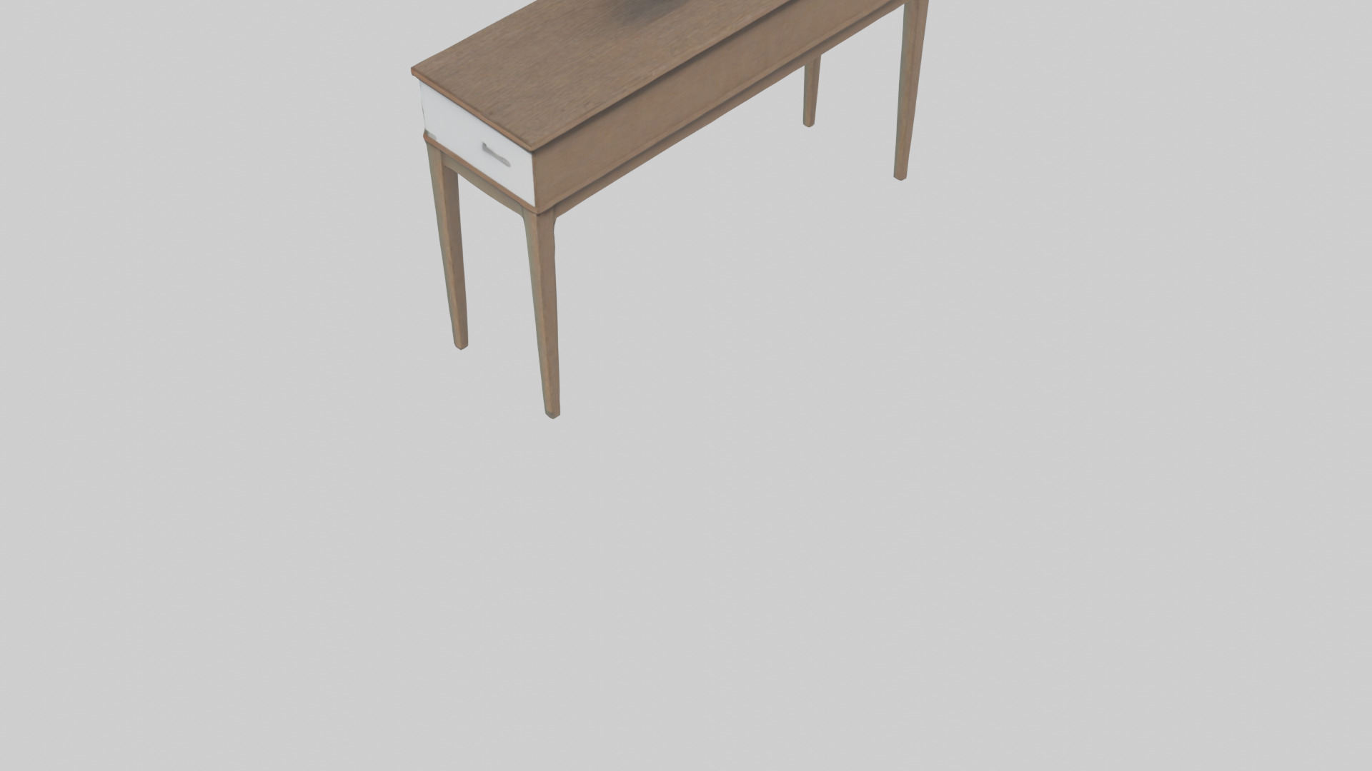 Hallway table model Low-poly 3D model_3