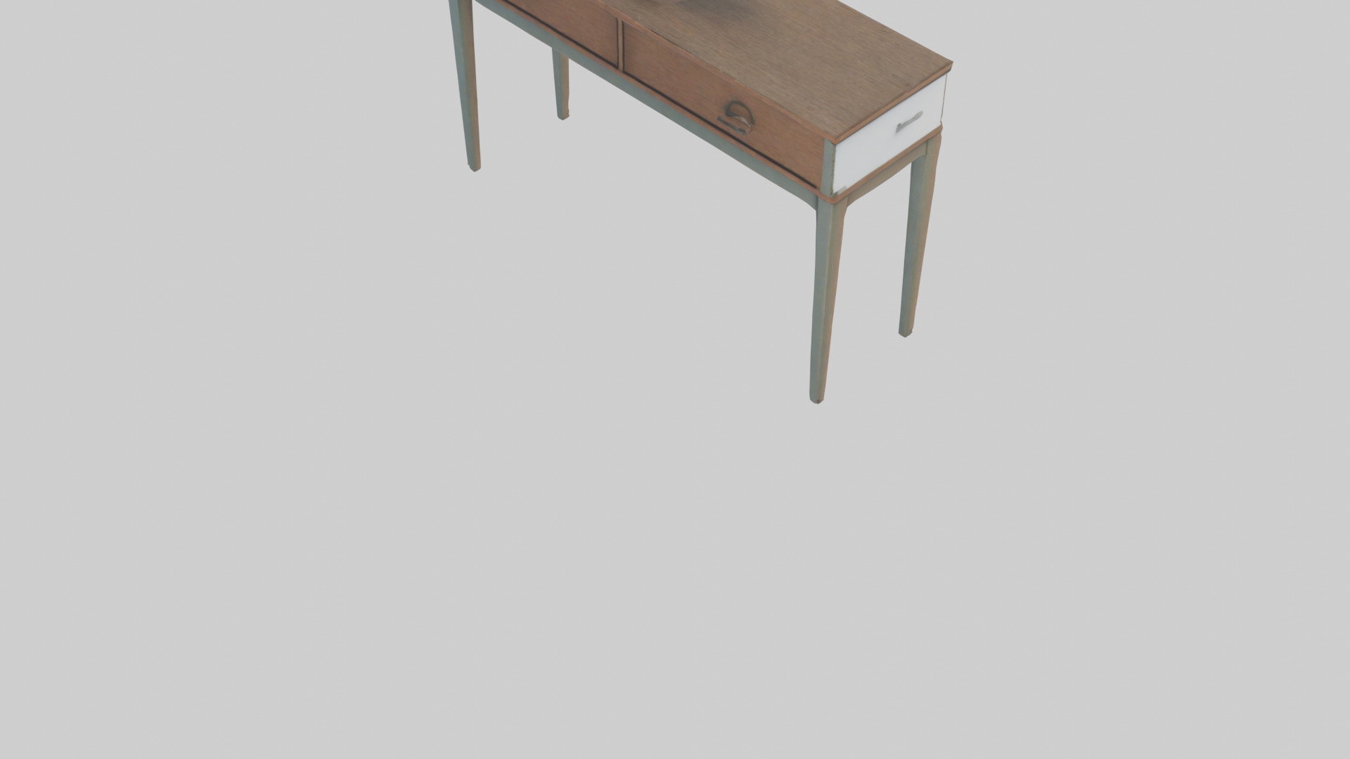 Hallway table model Low-poly 3D model_5