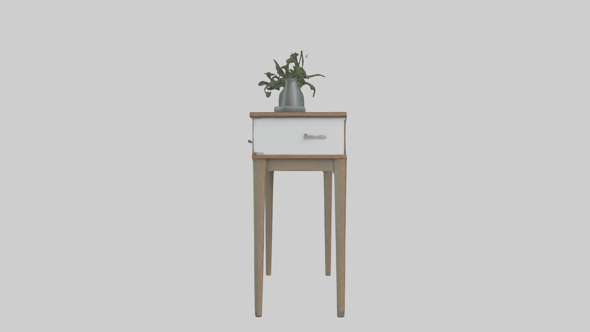 Hallway table model Low-poly 3D model_12