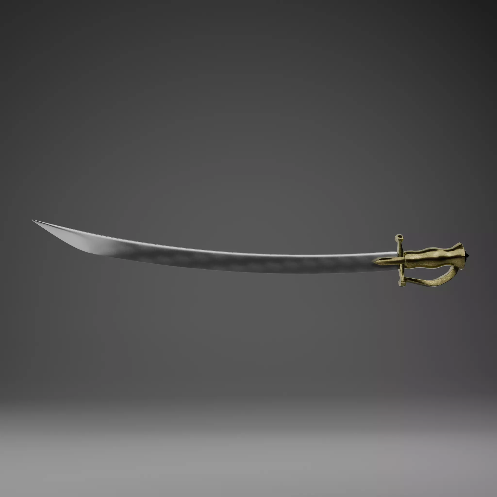 Ancient Indian Sword 3d model 3D model_0
