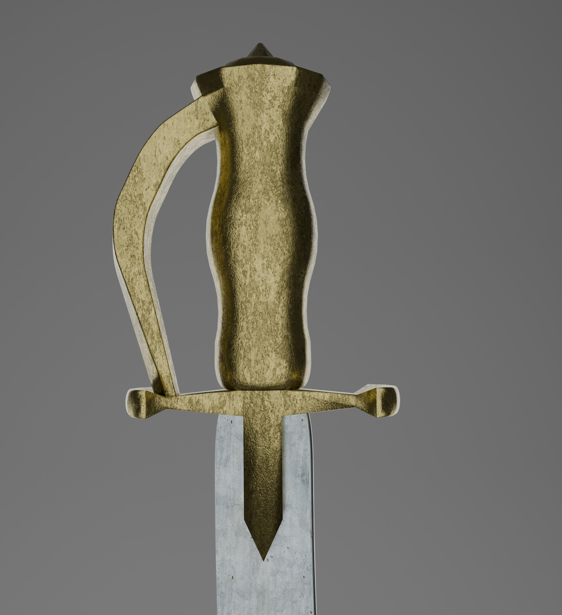 Ancient Indian Sword 3d model 3D model_3