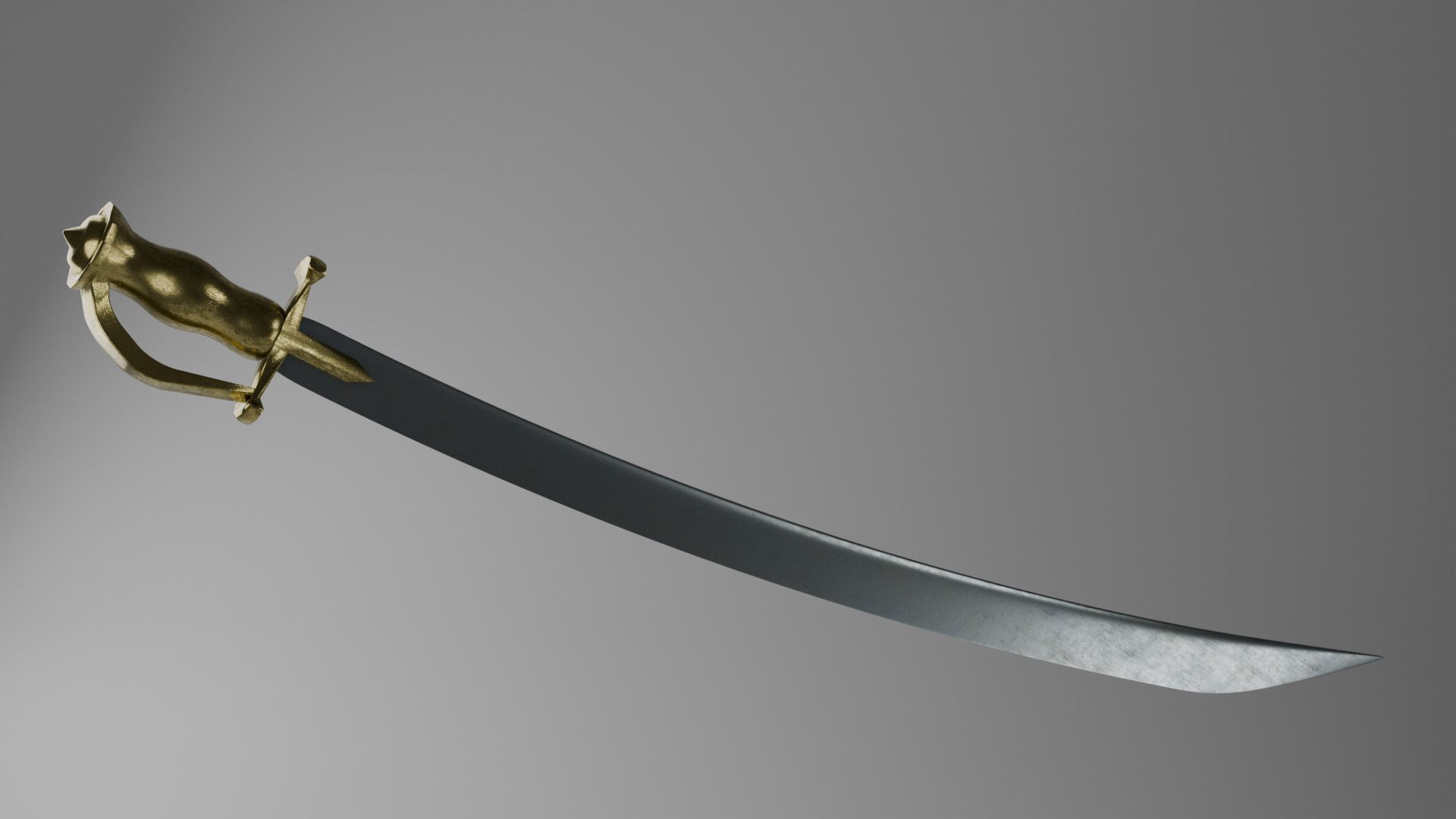 Ancient Indian Sword 3d model 3D model_2