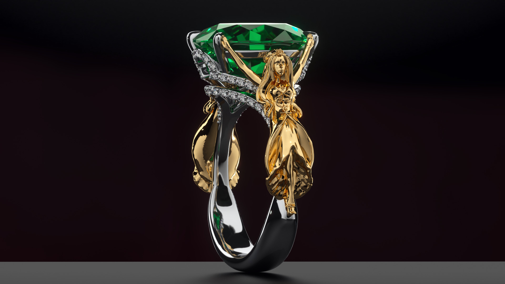 ring Libra 3D print model_2