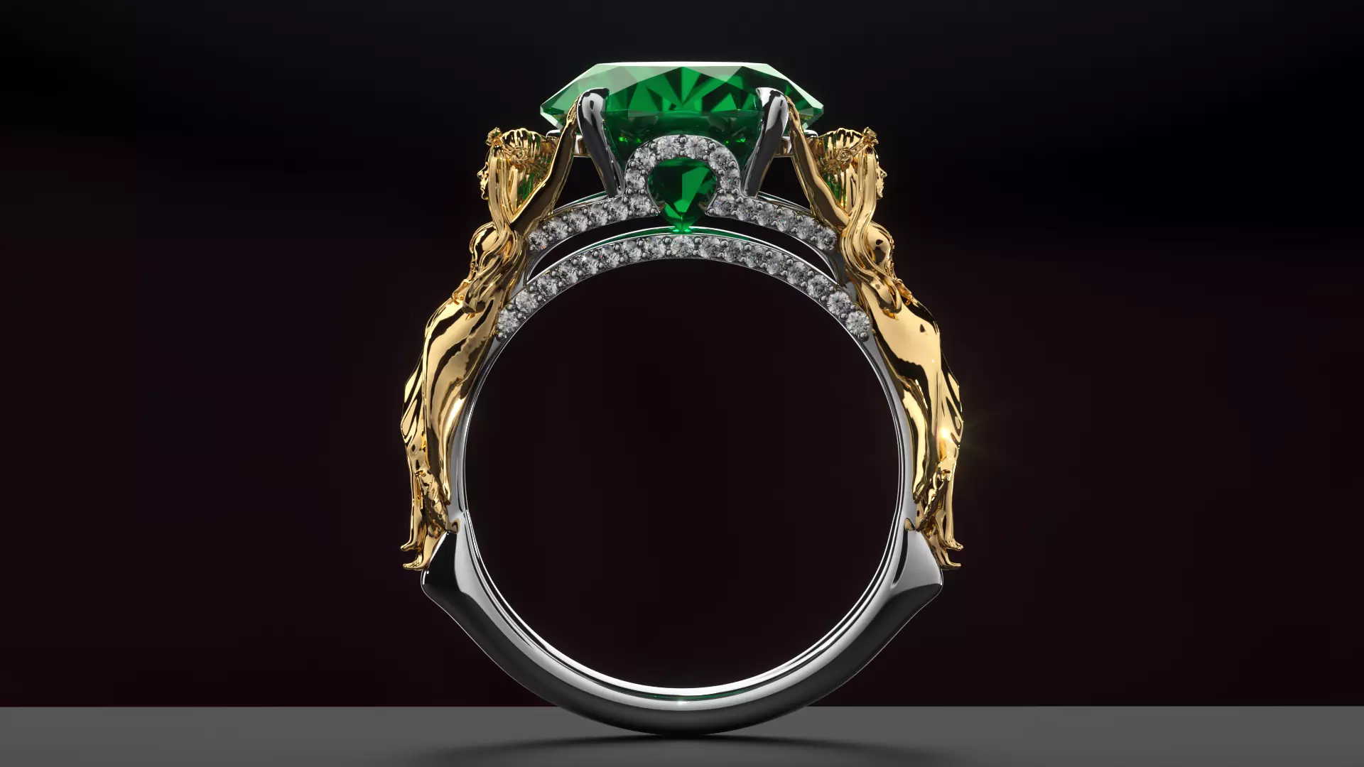 ring Libra 3D print model_0