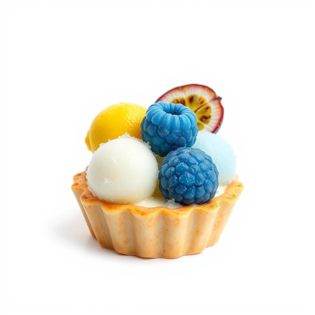 Intricate Ice Cream Tartlet 3D Model Pack Low-poly 3D model_4