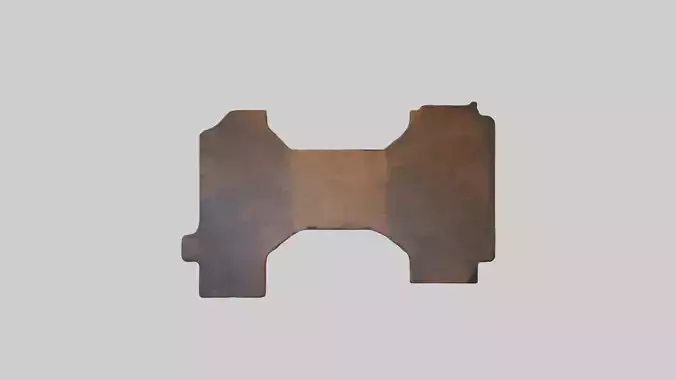 Handmade Wall Pieces Low-poly 3D model