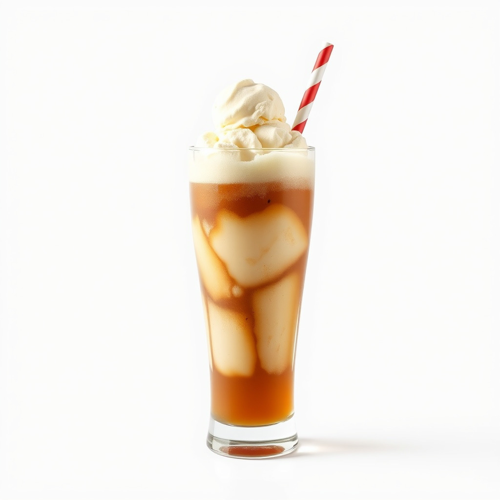Root Beer Float Glass model pack Low-poly 3D model_4