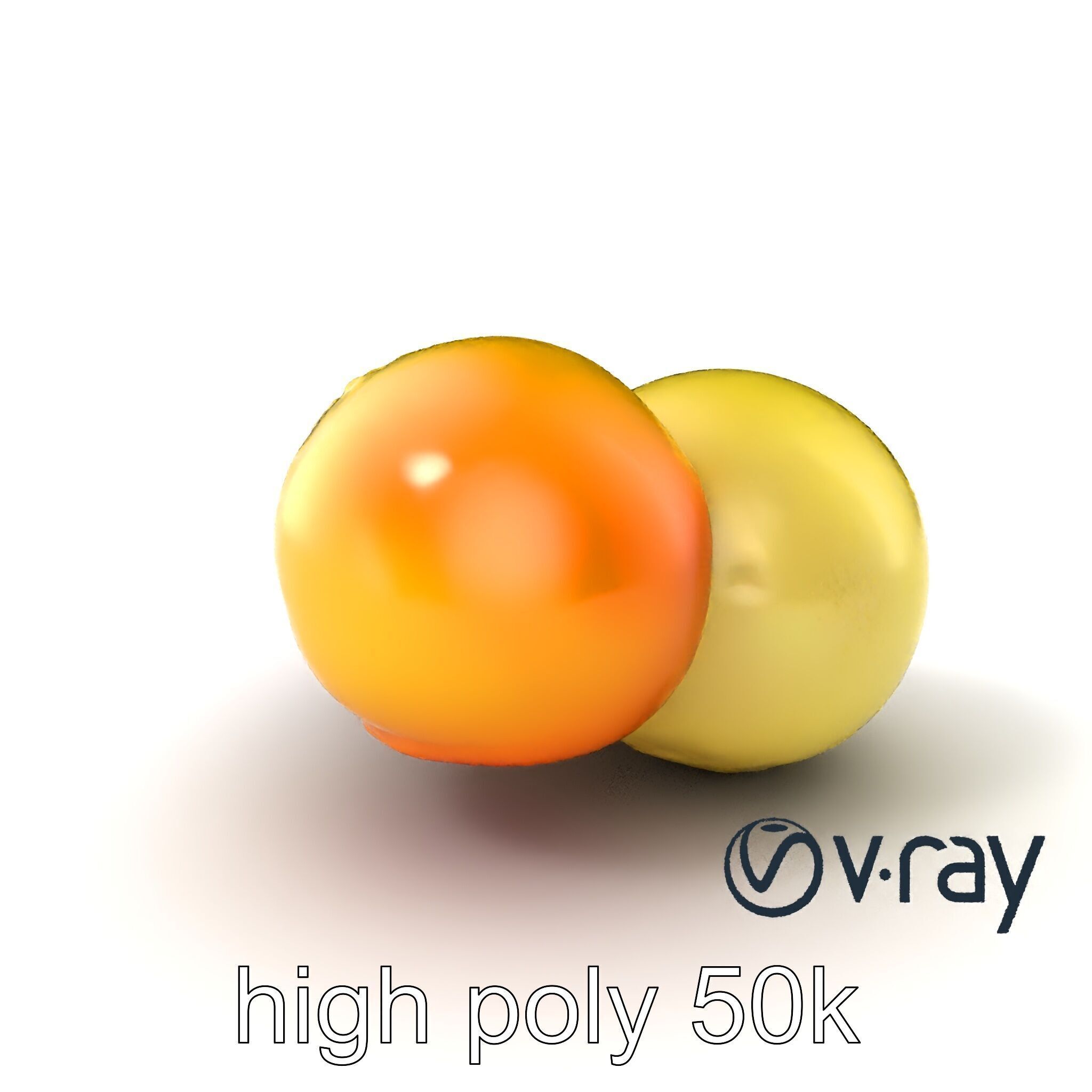 Exotic Mochi Ice Cream Trio Model Pack Low-poly 3D model_2