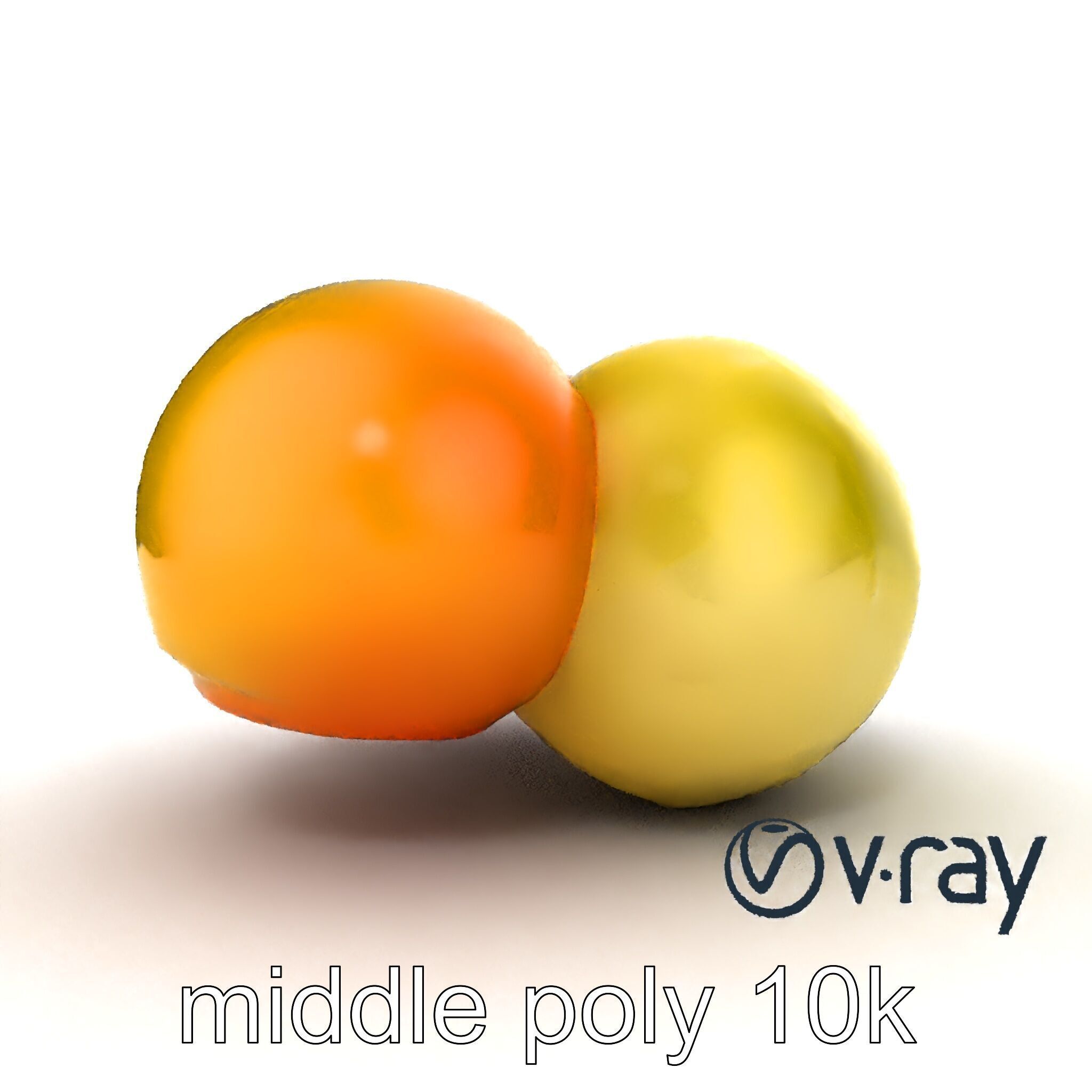 Exotic Mochi Ice Cream Trio Model Pack Low-poly 3D model_22