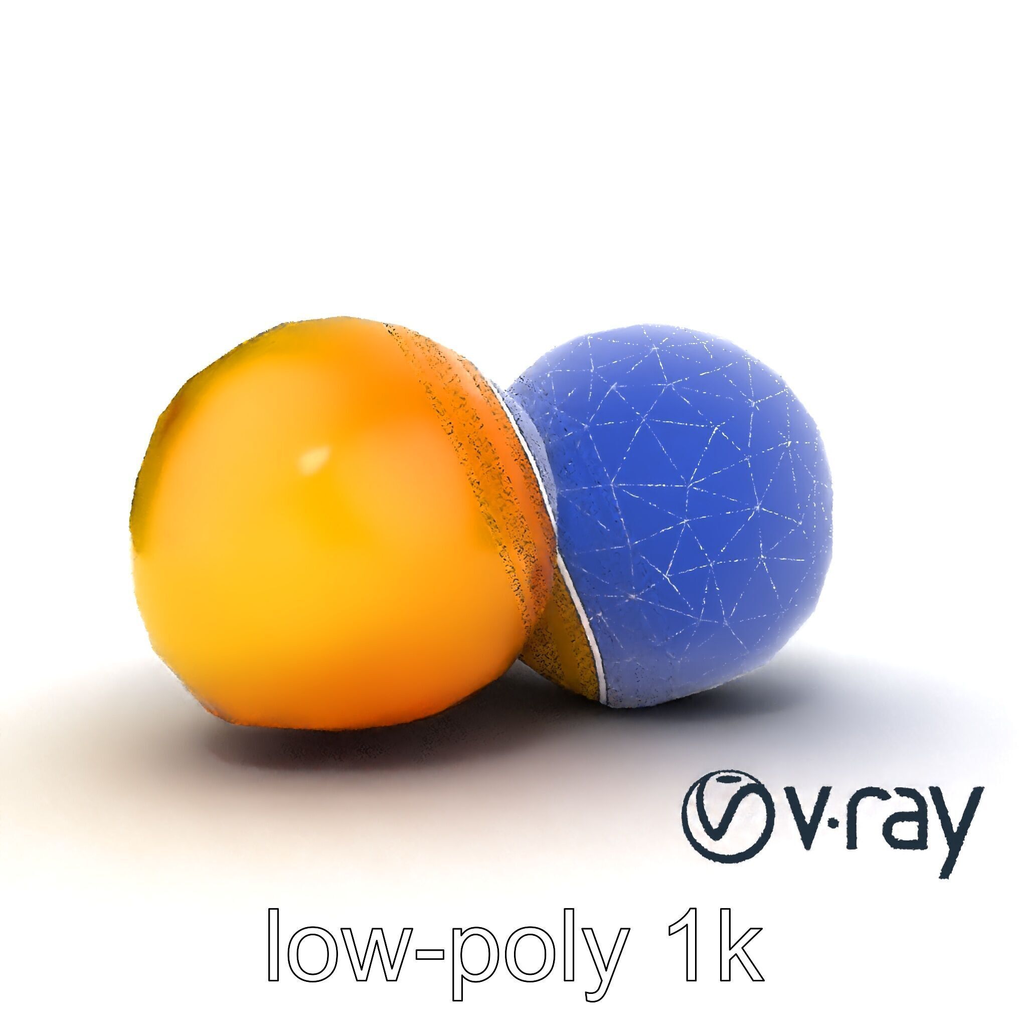 Exotic Mochi Ice Cream Trio Model Pack Low-poly 3D model_21