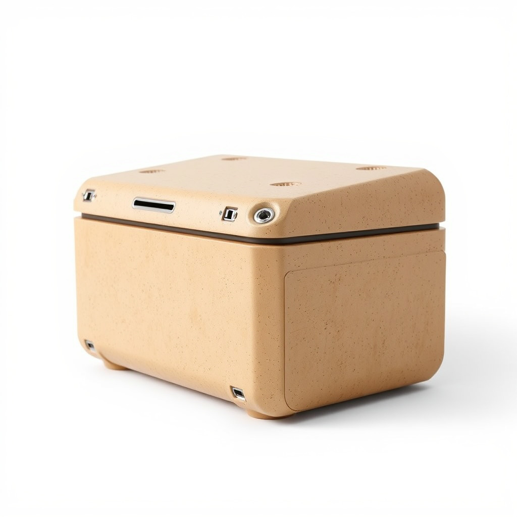 Futuristic Storage Box Design model pack Low-poly 3D model_3