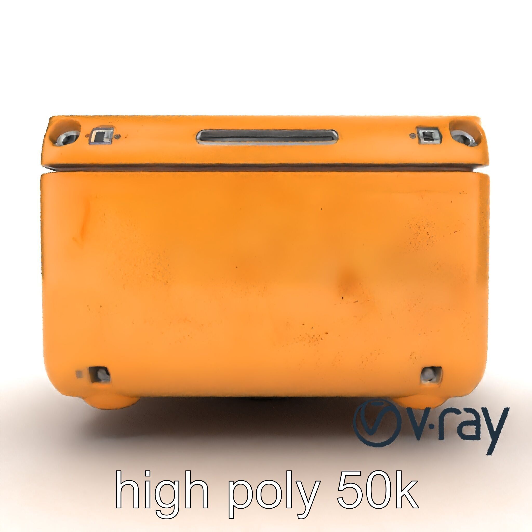 Futuristic Storage Box Design model pack Low-poly 3D model_13