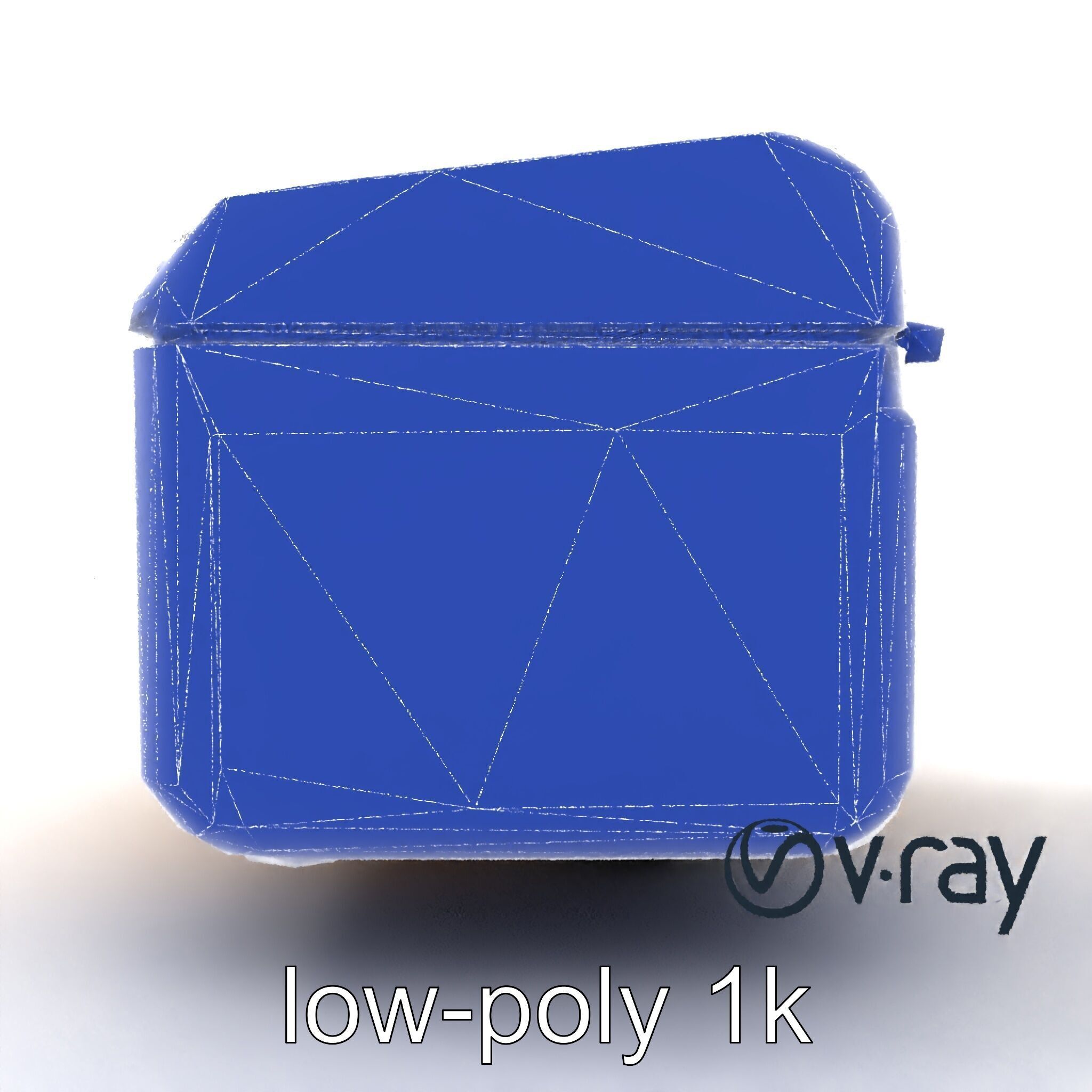 Futuristic Storage Box Design model pack Low-poly 3D model_20
