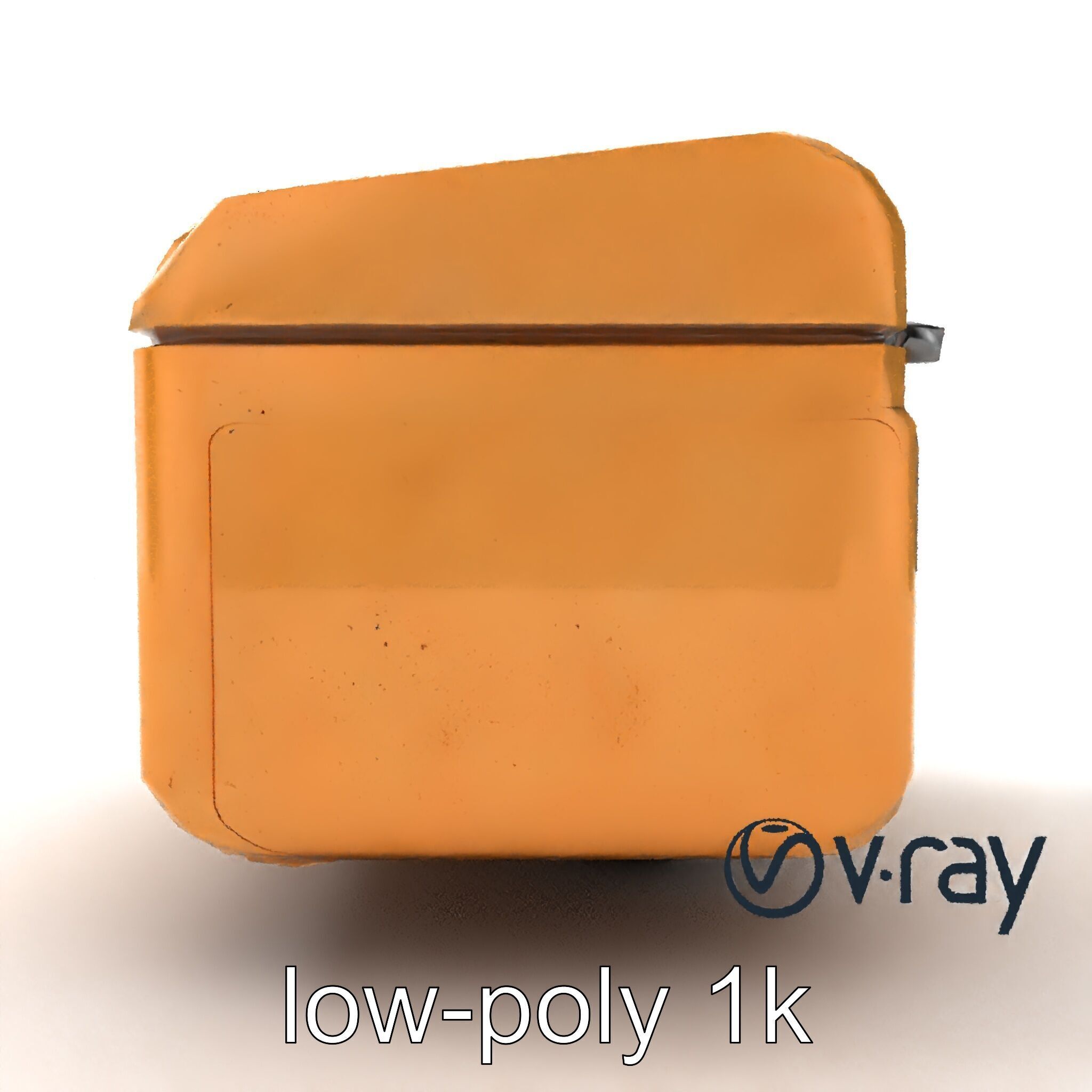 Futuristic Storage Box Design model pack Low-poly 3D model_11