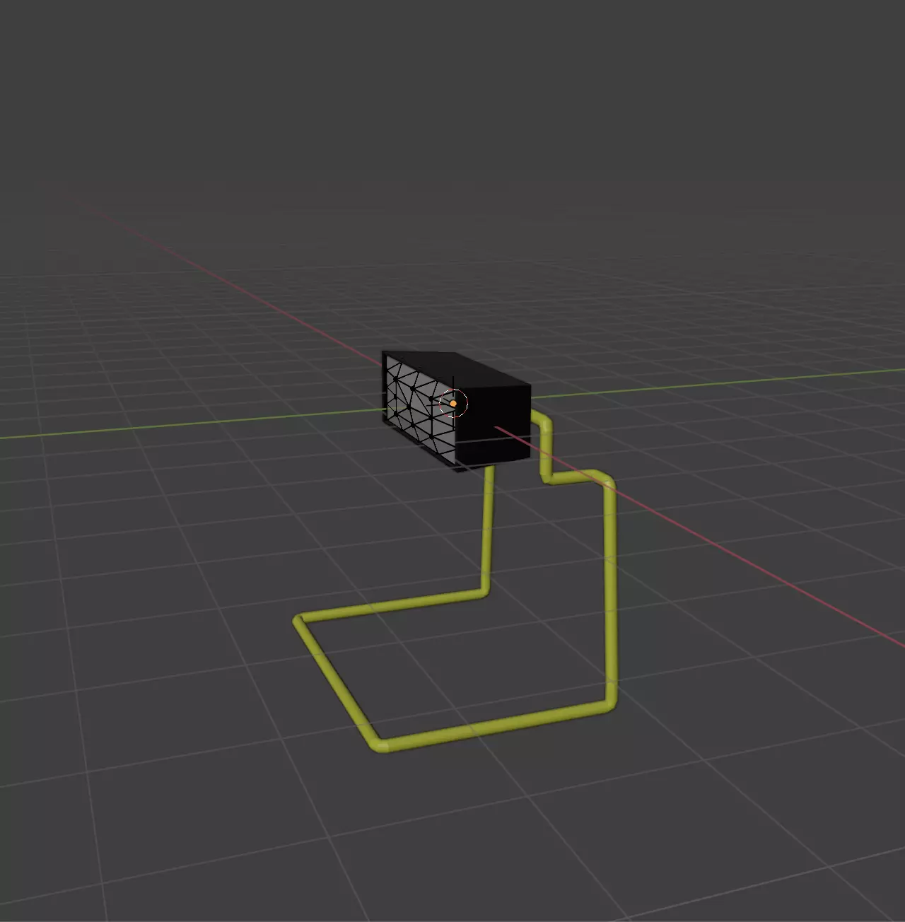 standing work light Free 3D model_0