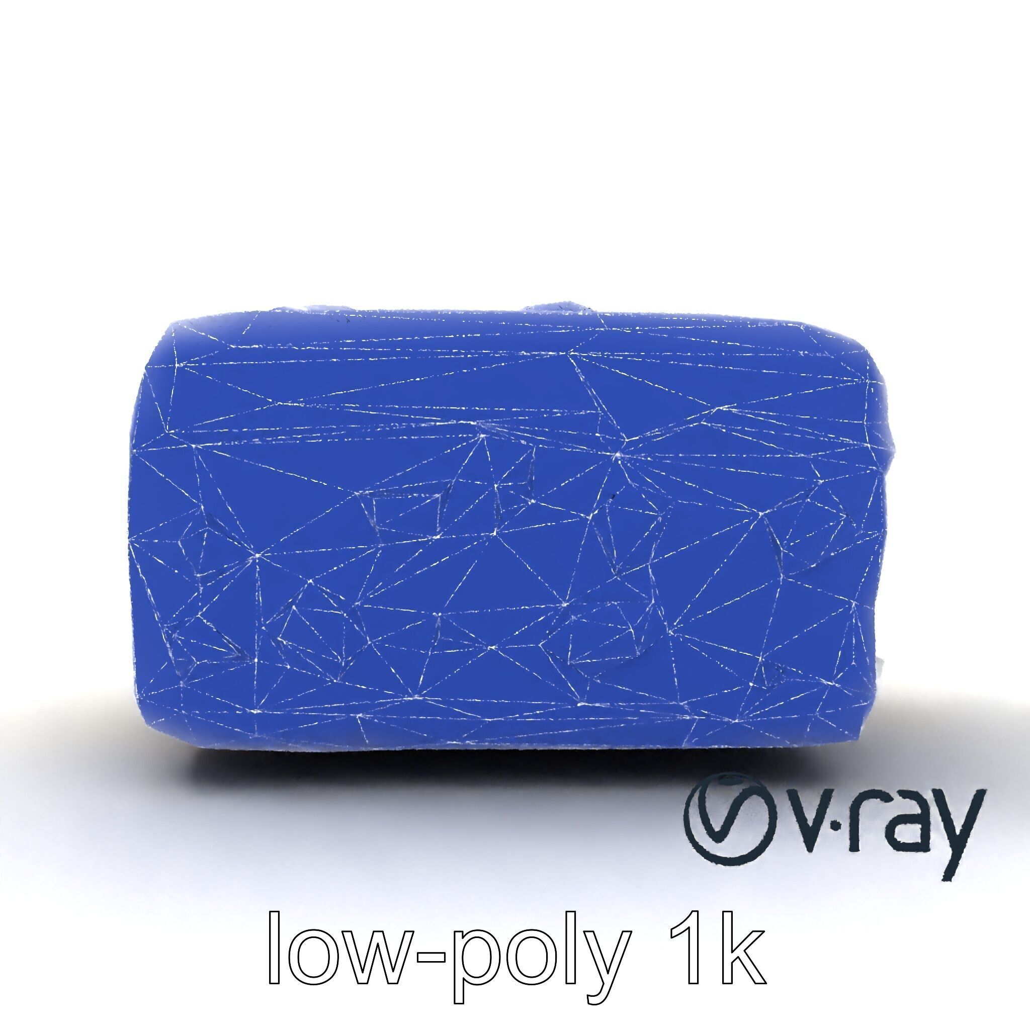 Luxury Chocolate Almond Ice Cream Bar model pack Low-poly 3D model_28