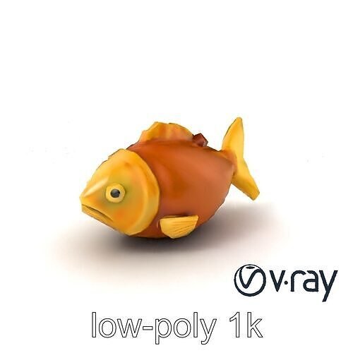 Taiyaki Ice Cream Cone 3D model pack Low-poly 3D model 5