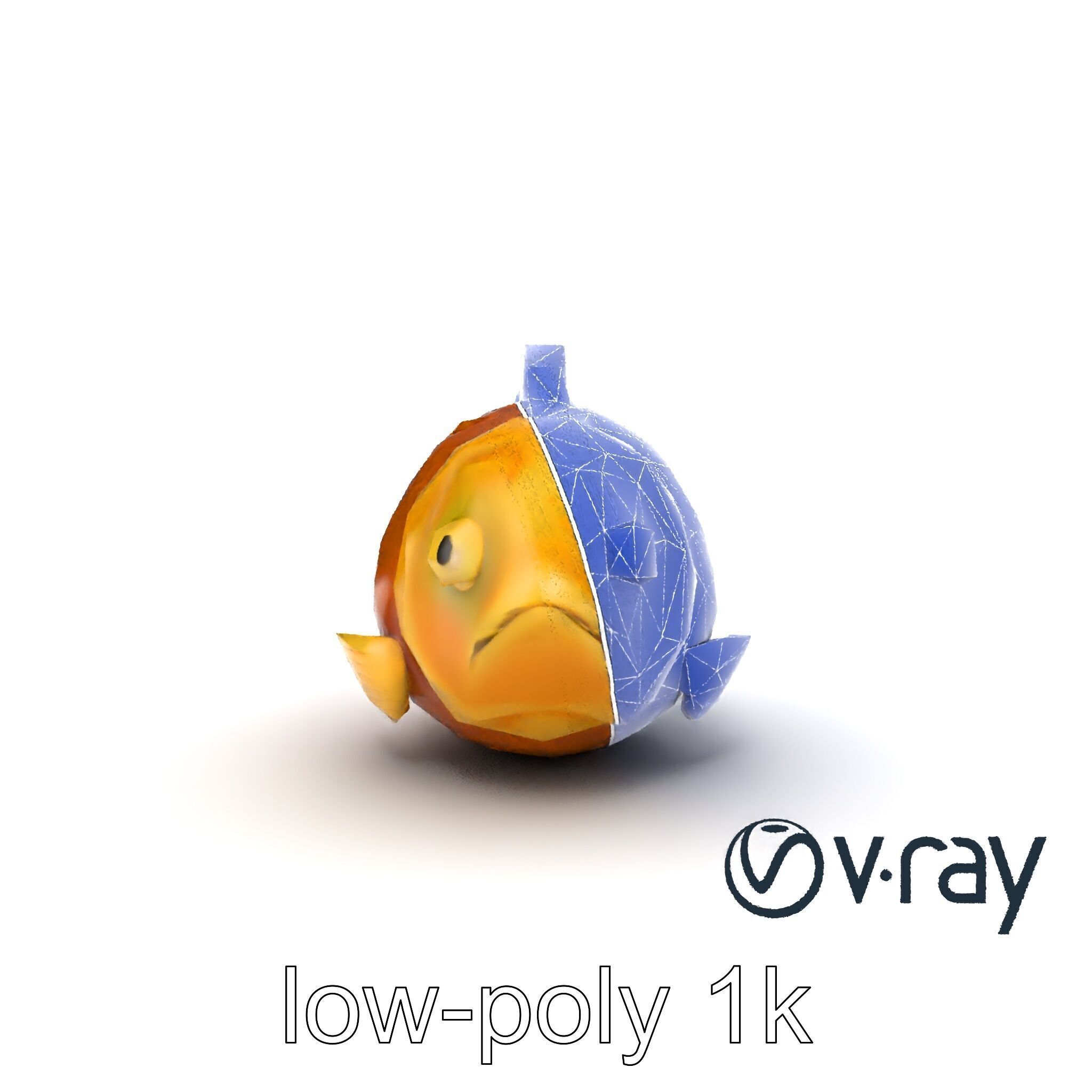 Taiyaki Ice Cream Cone 3D model pack Low-poly 3D model_18