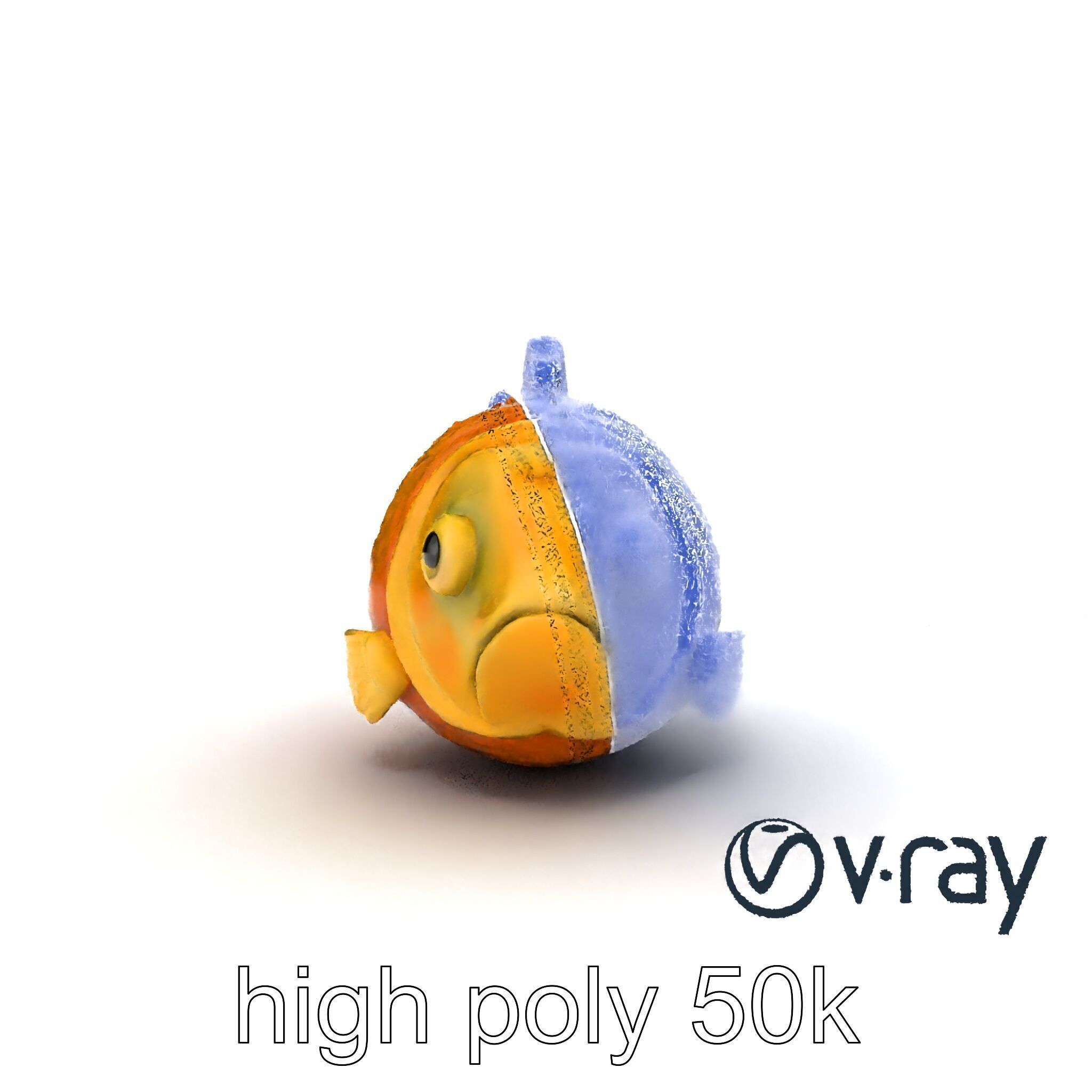 Taiyaki Ice Cream Cone 3D model pack Low-poly 3D model_14