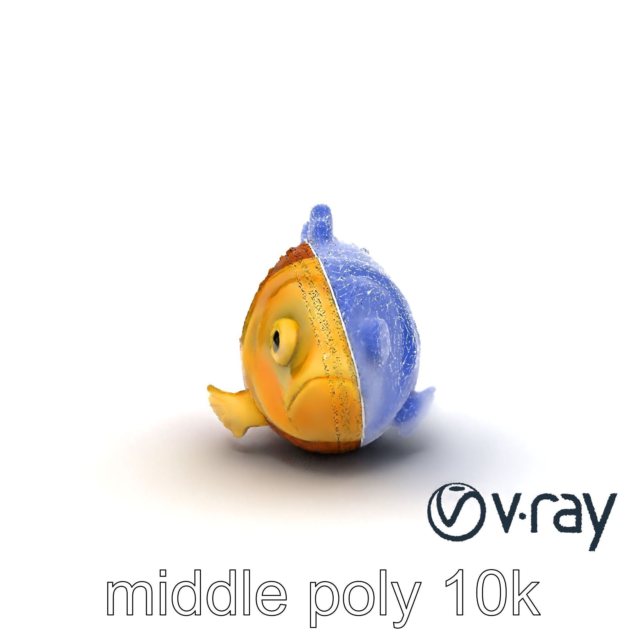 Taiyaki Ice Cream Cone 3D model pack Low-poly 3D model_22