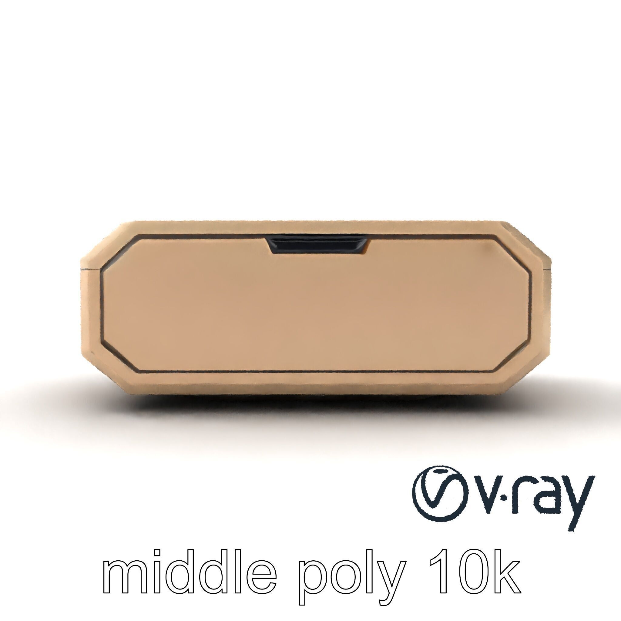 Futuristic Storage Box Sleek Design Model Pack Low-poly 3D model_26