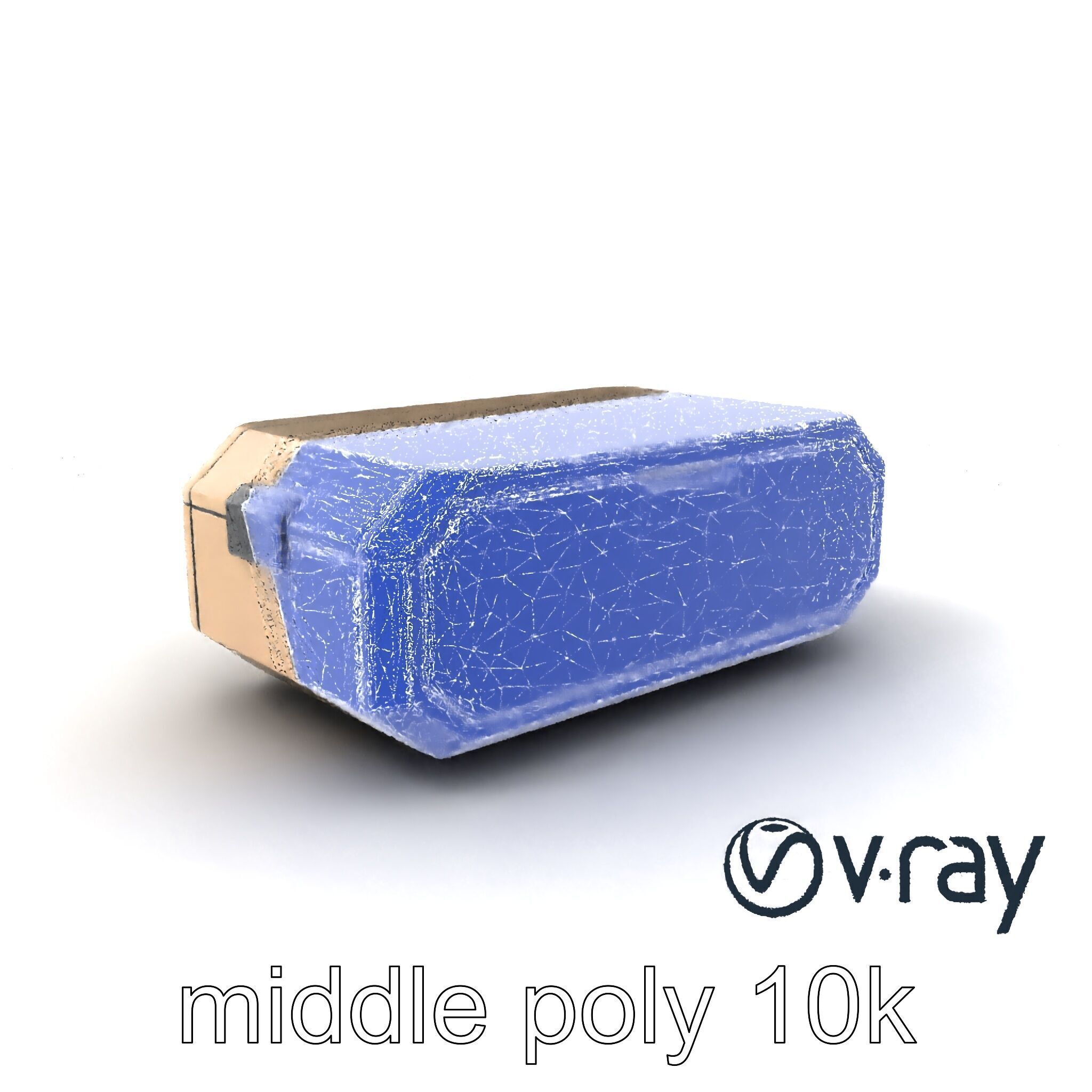 Futuristic Storage Box Sleek Design Model Pack Low-poly 3D model_6