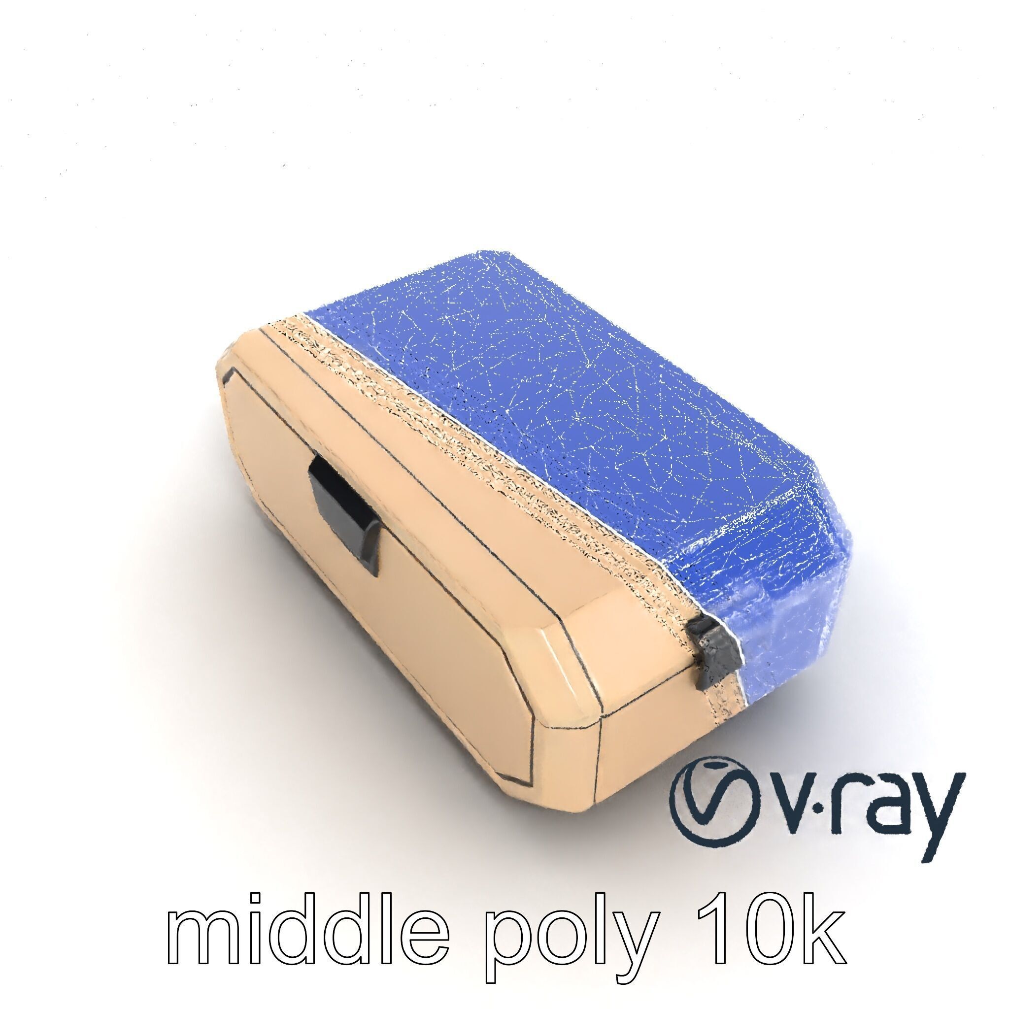 Futuristic Storage Box Sleek Design Model Pack Low-poly 3D model_25