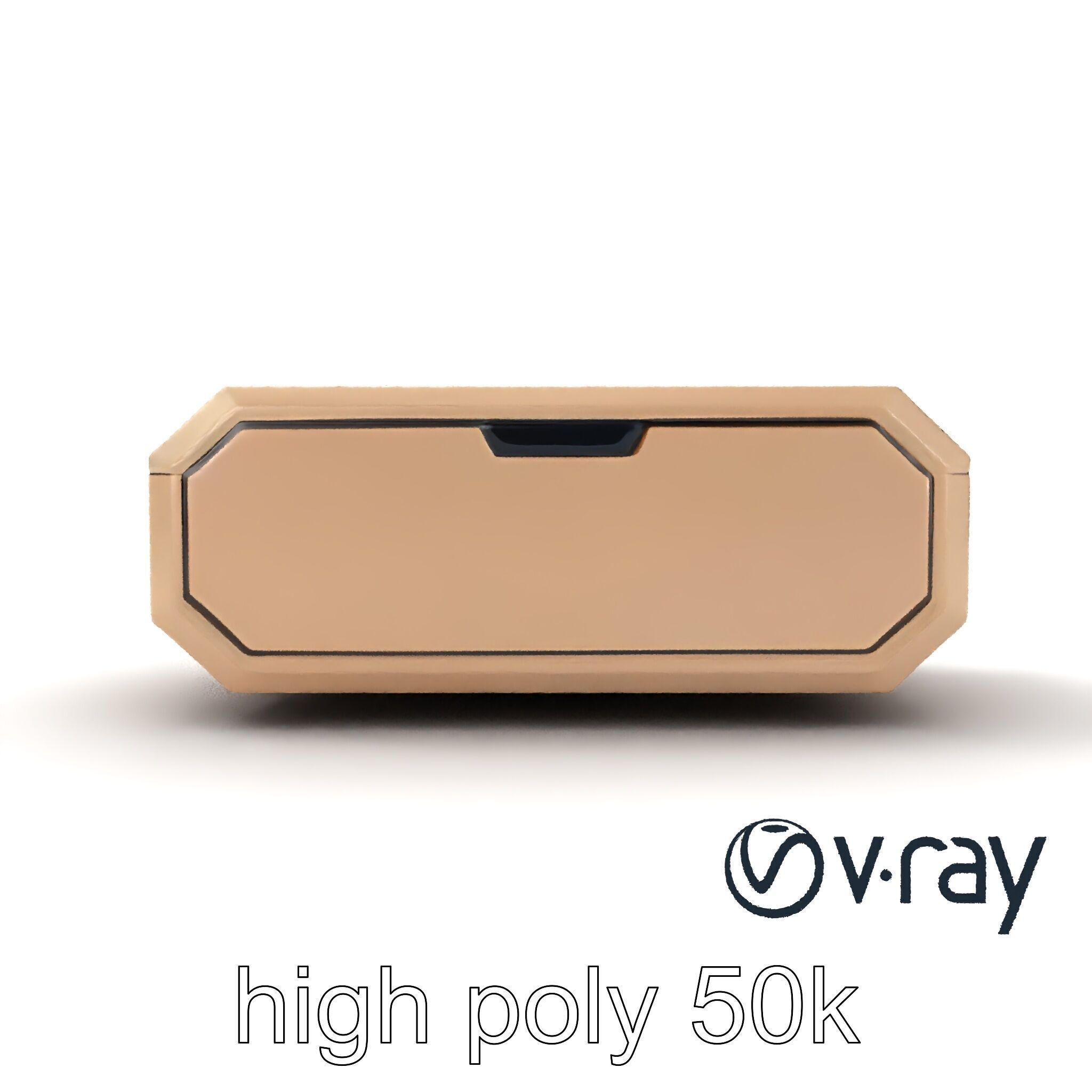 Futuristic Storage Box Sleek Design Model Pack Low-poly 3D model_14