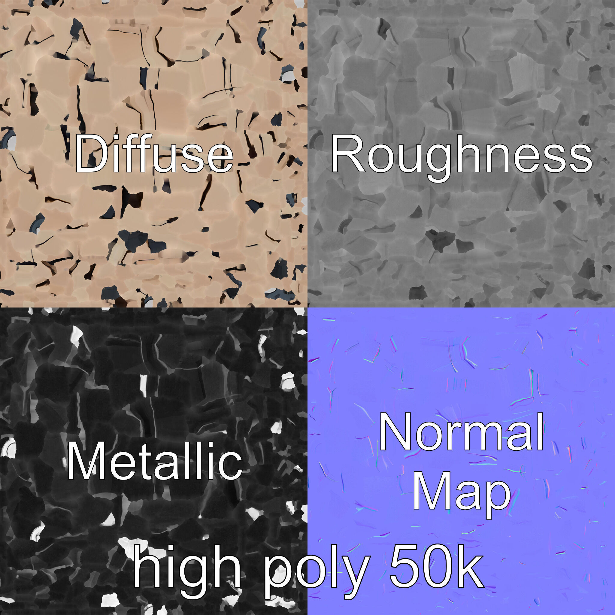 Futuristic Storage Box Sleek Design Model Pack Low-poly 3D model_3