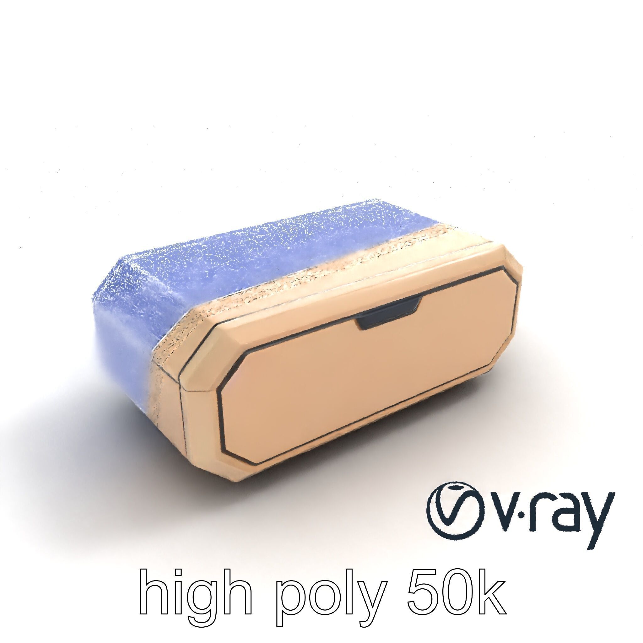Futuristic Storage Box Sleek Design Model Pack Low-poly 3D model_29