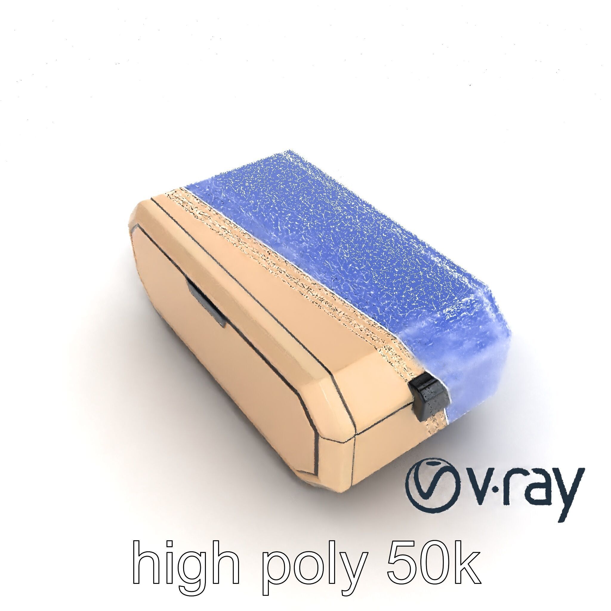 Futuristic Storage Box Sleek Design Model Pack Low-poly 3D model_24