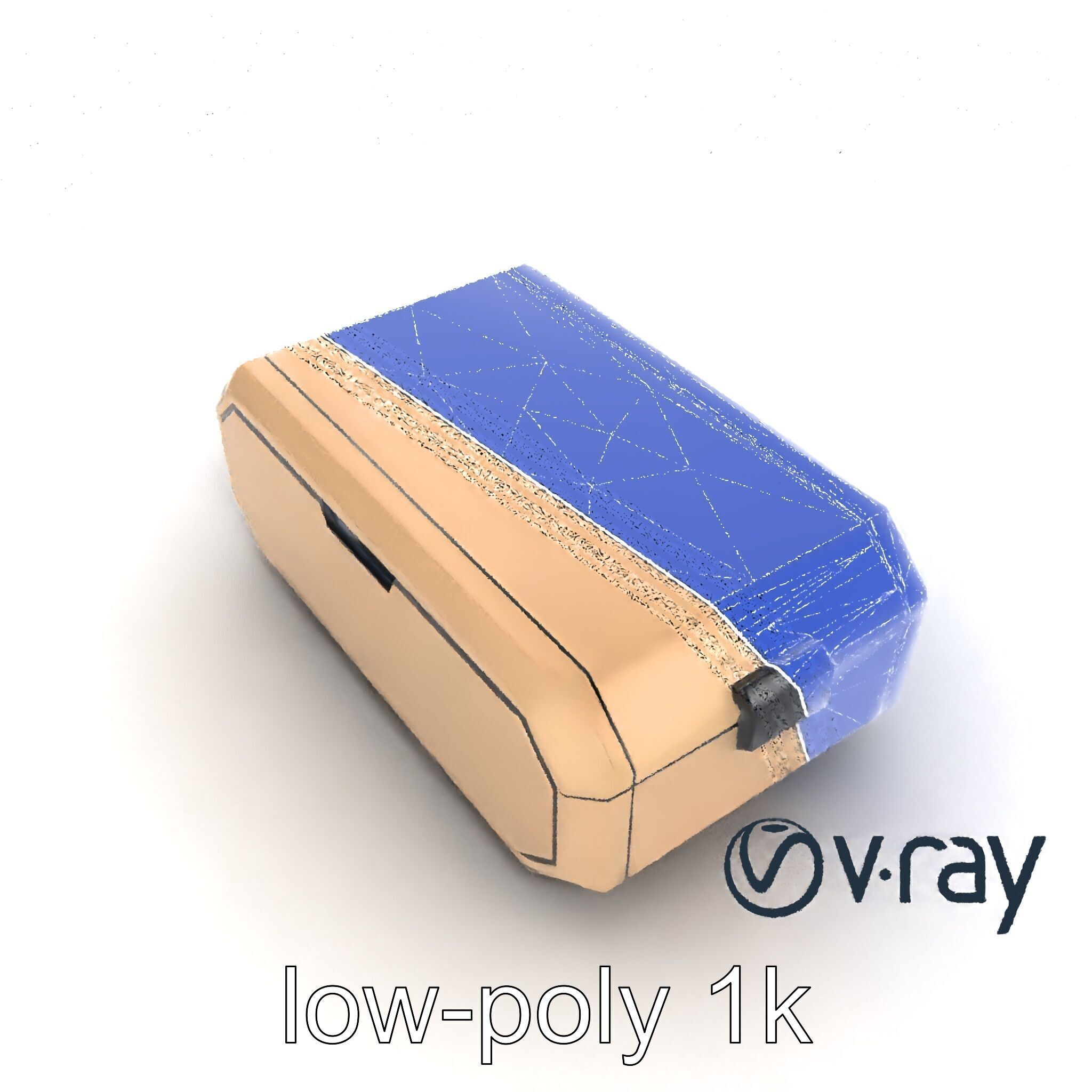 Futuristic Storage Box Sleek Design Model Pack Low-poly 3D model_20