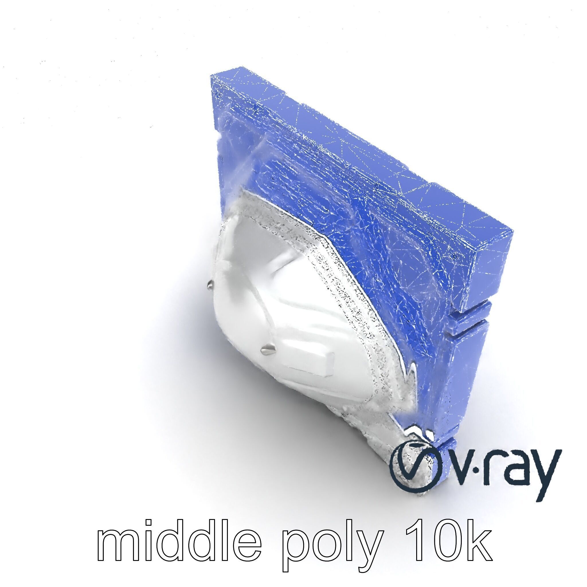 Futuristic Modular Wall Panel Design model pack Low-poly 3D model_28