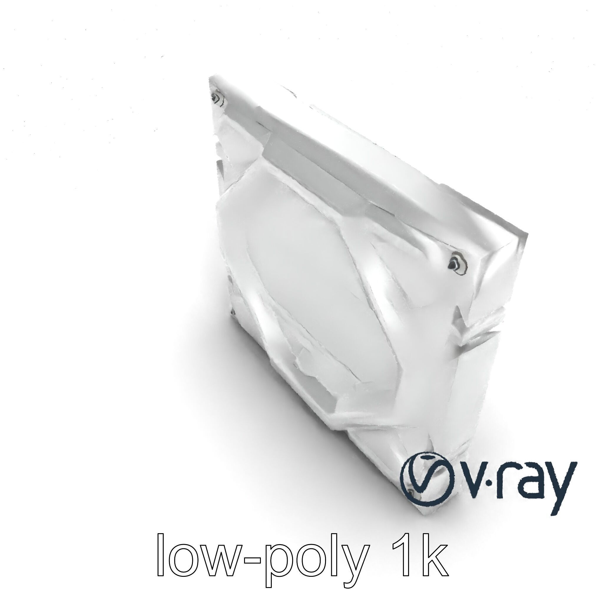 Futuristic Modular Wall Panel Design model pack Low-poly 3D model_11