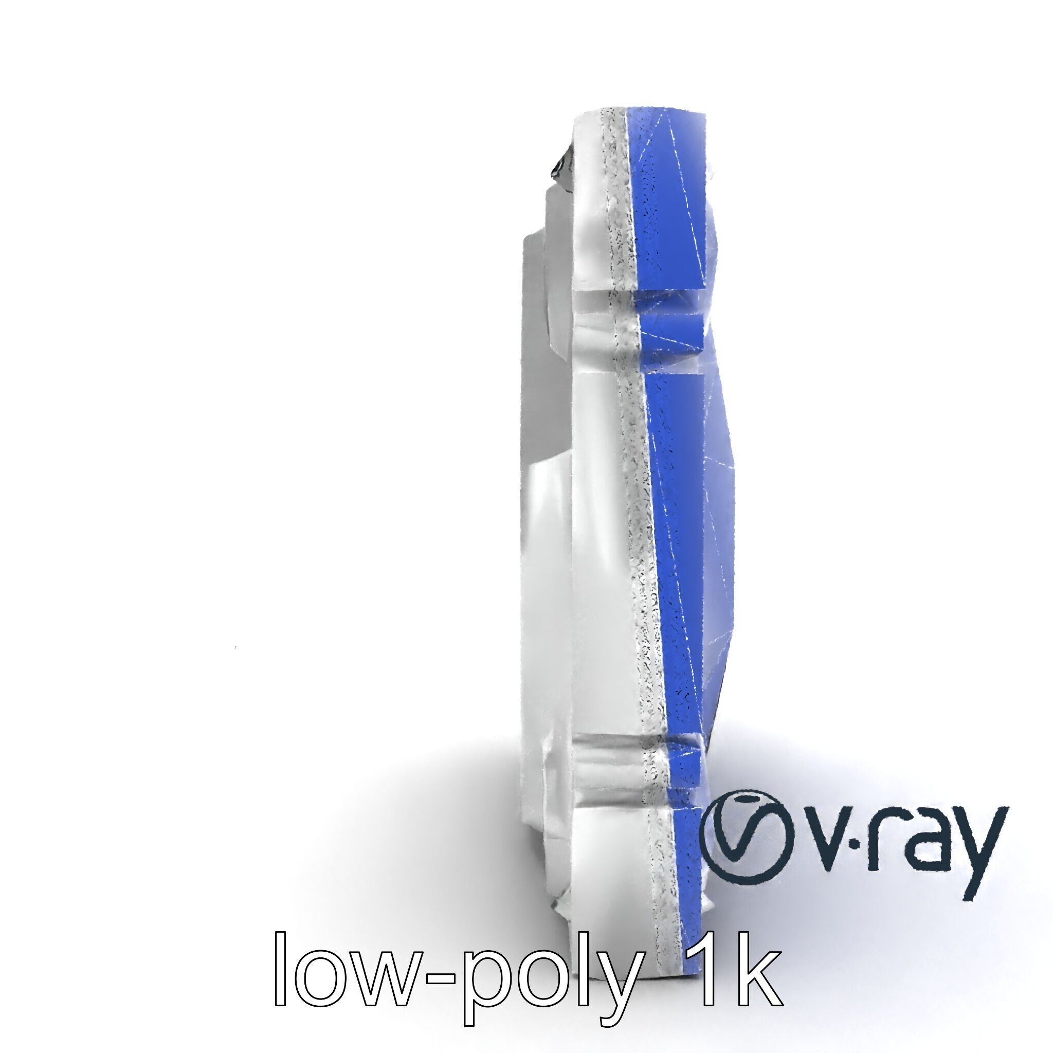 Futuristic Modular Wall Panel Design model pack Low-poly 3D model_25