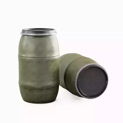 Dirty Plastic Barrel 04