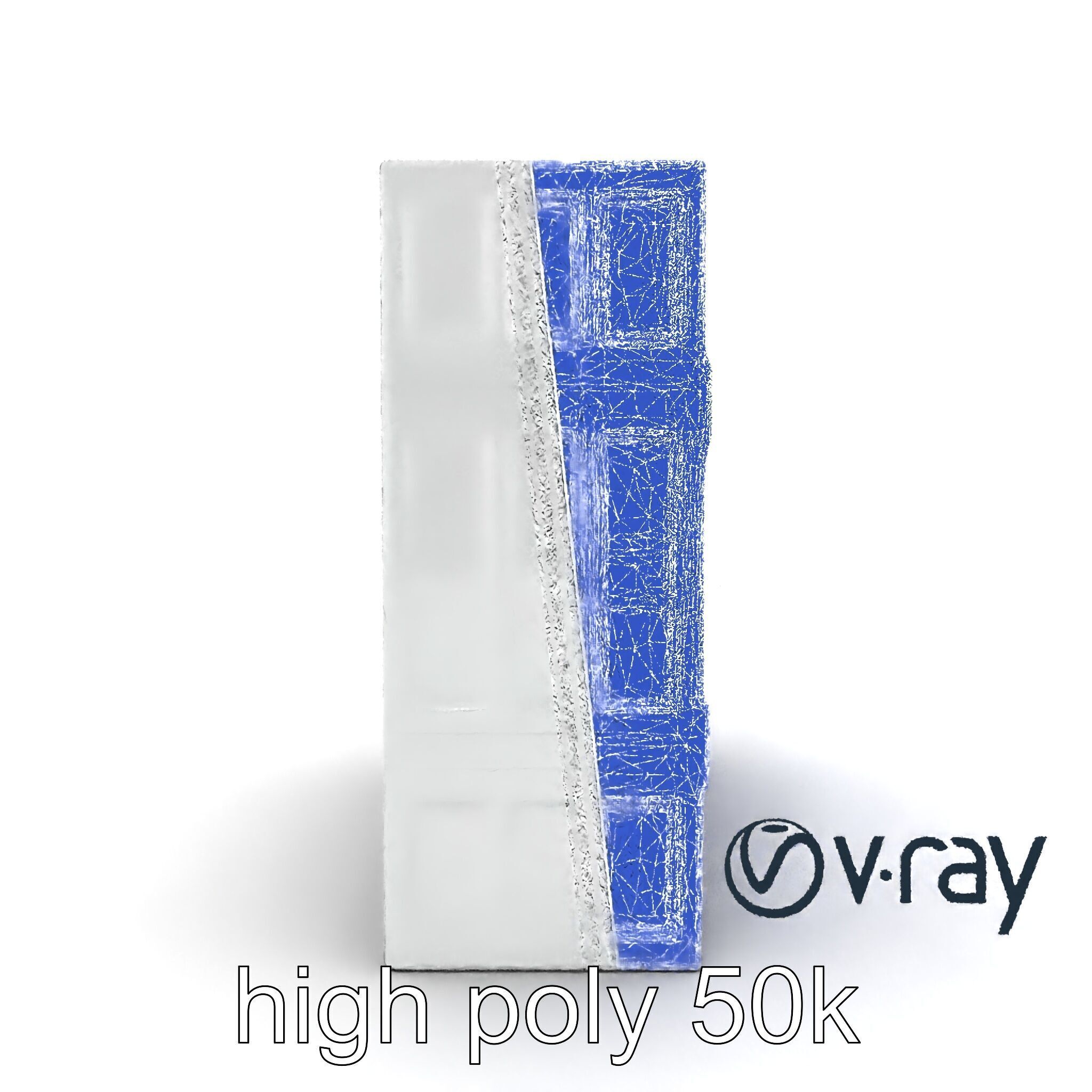 Futuristic Modular Wall Panel Design model pack Low-poly 3D model_29