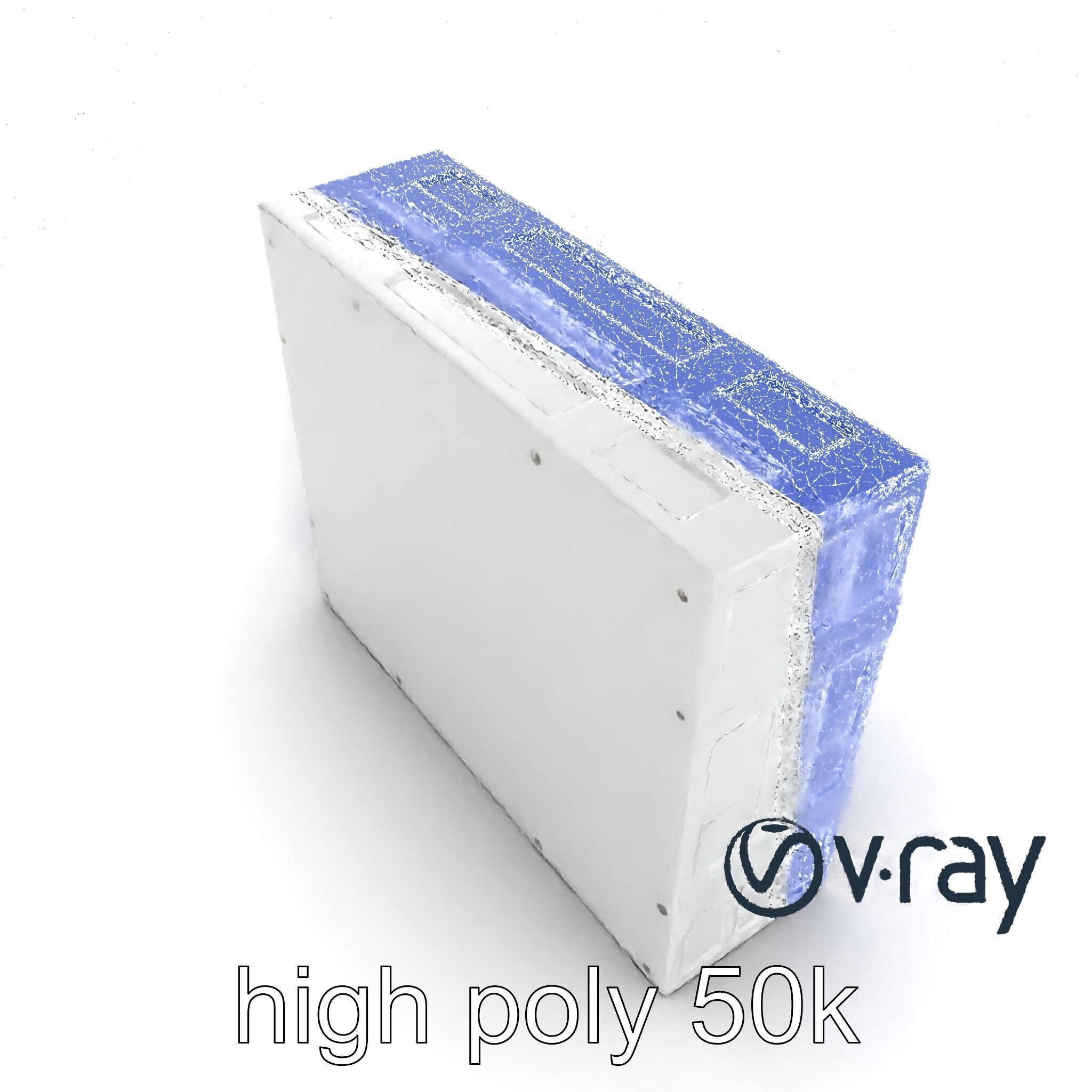 Futuristic Modular Wall Panel Design model pack Low-poly 3D model_13