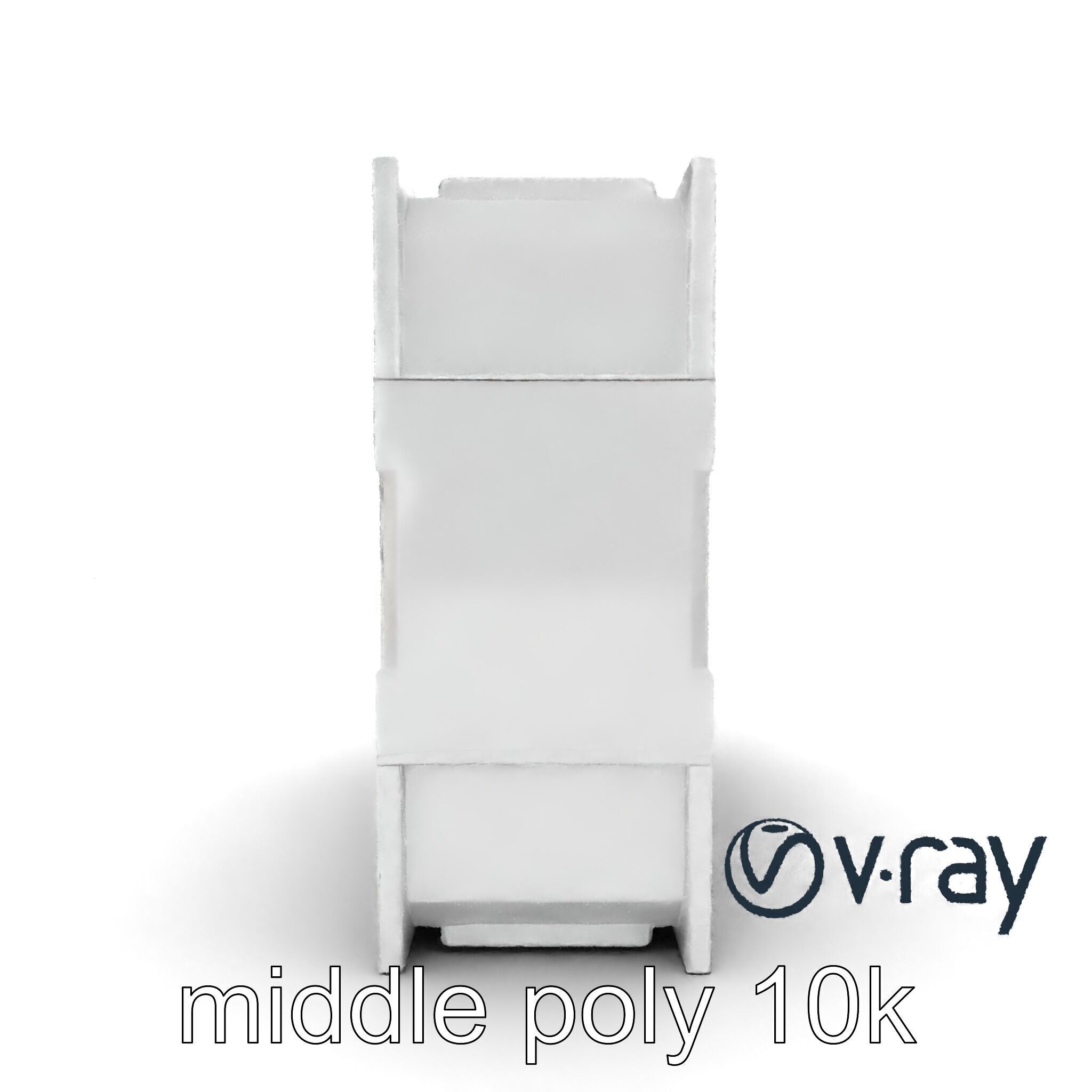 Futuristic Modular Wall Panel Design model pack Low-poly 3D model_17