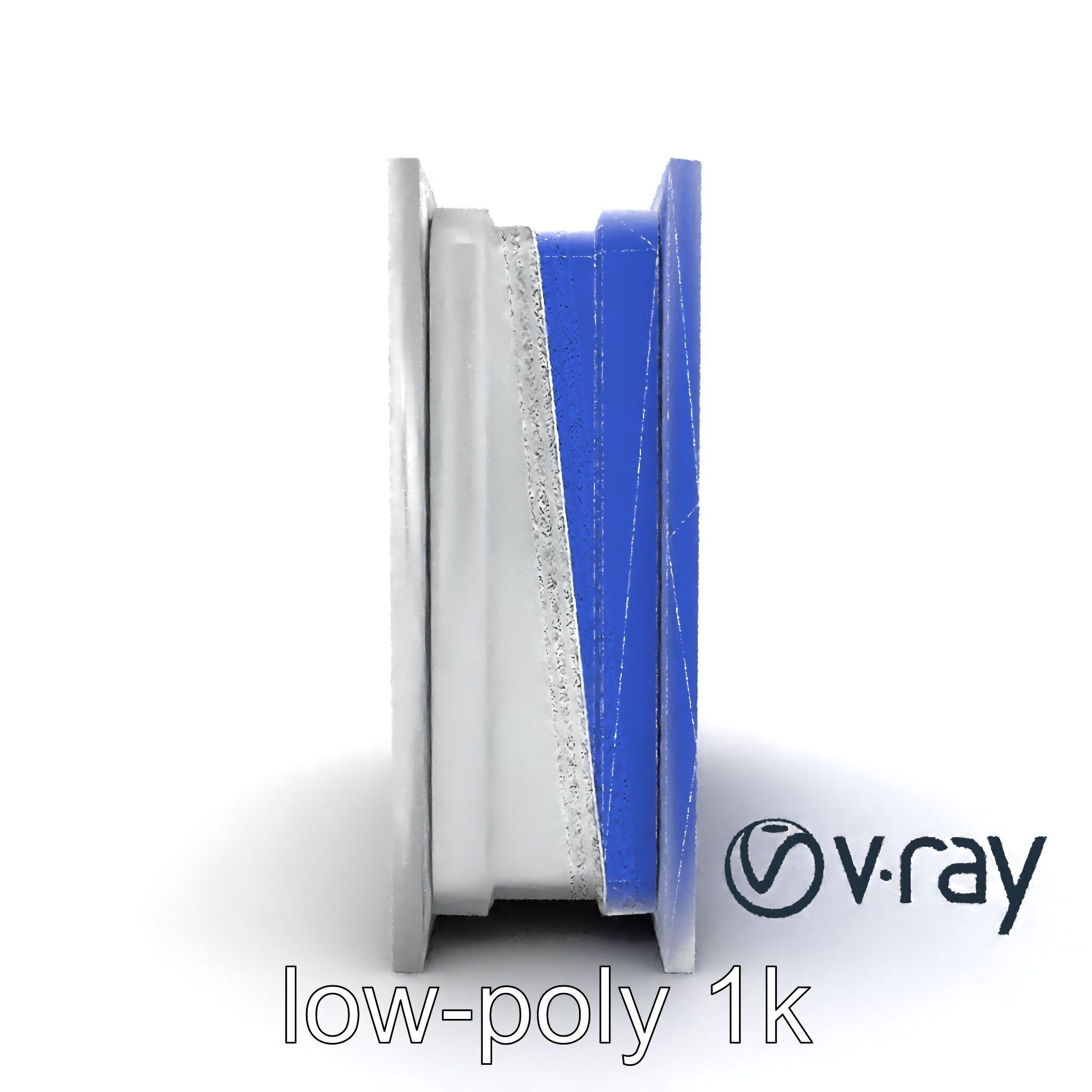 Futuristic Modular Wall Panel Design model pack Low-poly 3D model_19